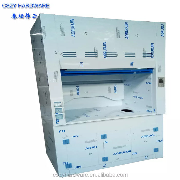 Chemical Lab Strong Alkali Acid Resist PP Fume Hoods With Water Tap